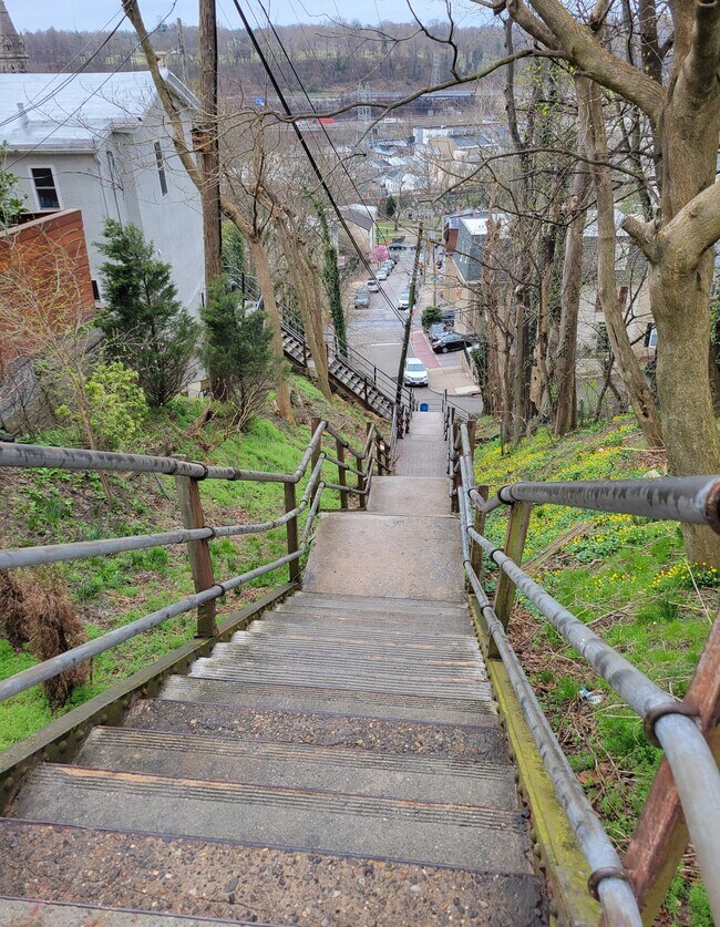 path to Main street - 4300 Fleming St