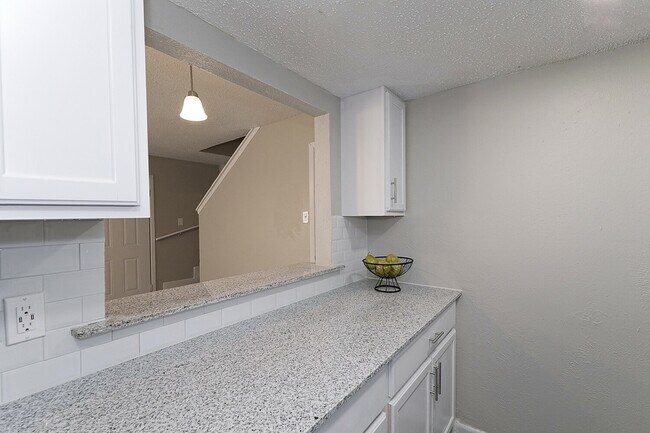 Kitchen in the B2 Two-Bedroom Townhome - Zander Park