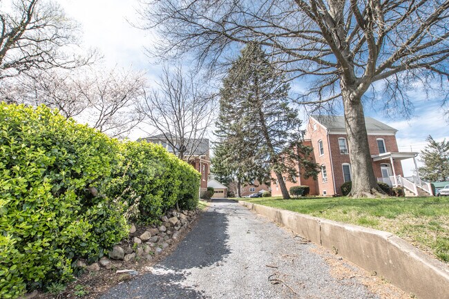 DRIVEWAY TO PARKING VIEW - 813 N Market St