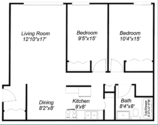 Floorplan - Windom Apartments