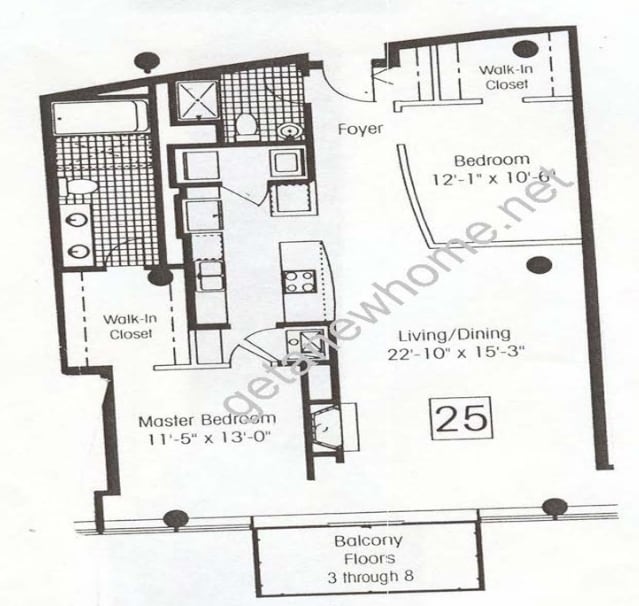 2BR/2BA - Metropolitan Place