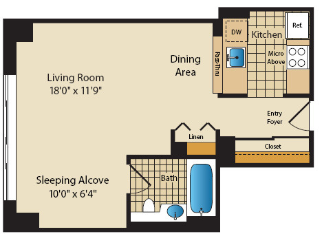 Floorplan - The Sagamore