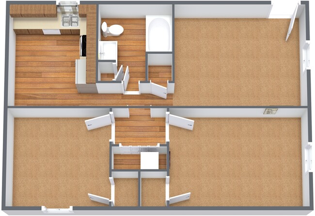 Floorplan - Sango Place Apartments