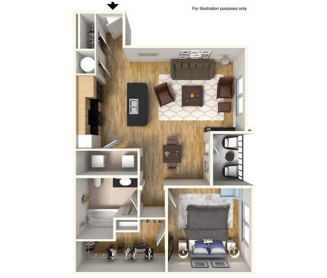 1 Bed/1 Bath - Prestige at Barker Cypress