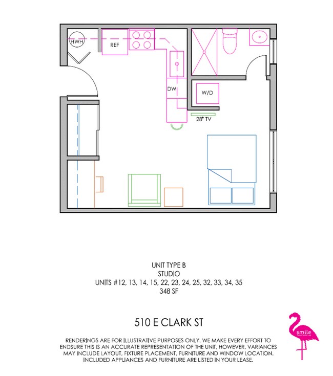 Interior Photo - 510 E Clark St