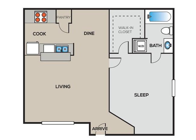 Floorplan - The Arden Walnut Creek