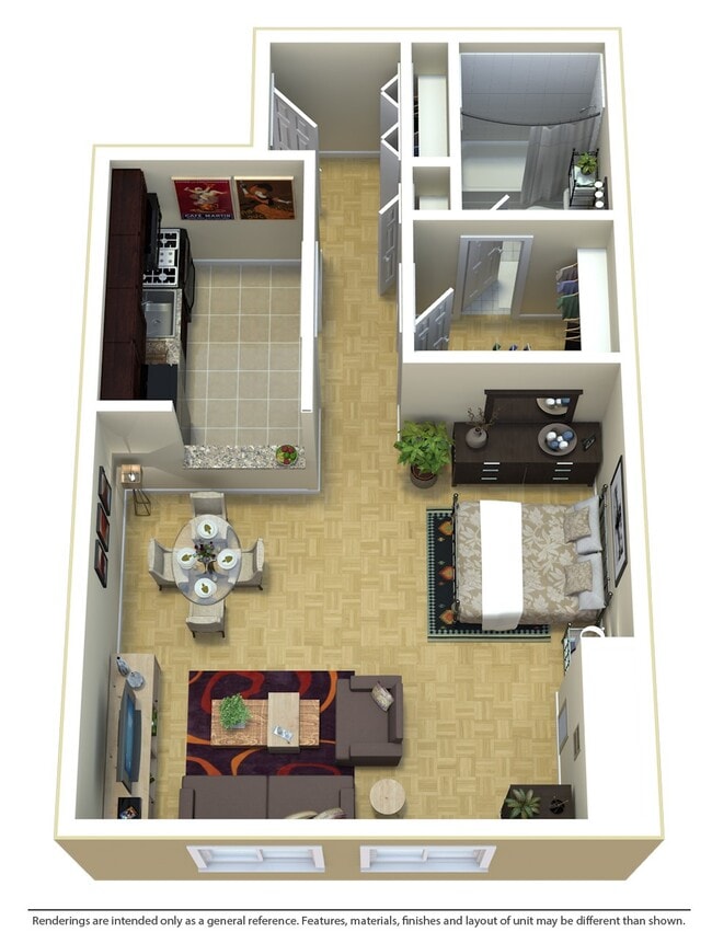 Floorplan - Triangle Towers