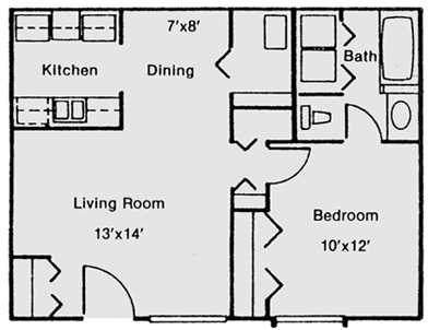 1BR/1BA - Quail Run