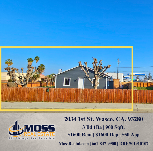 Building Photo - Newly Updated 3 Bd 1 Ba Wasco Home