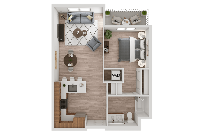 Floorplan - Nine88 Apartments