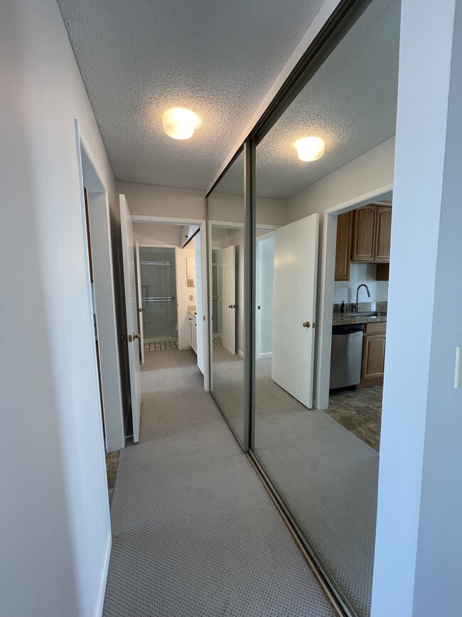 Hallway with large closet - 2 Admiral Dr