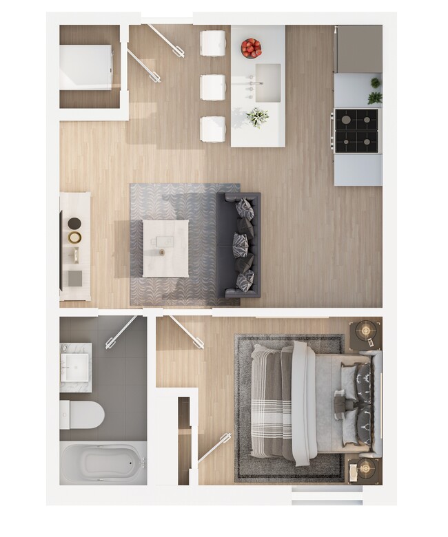 Floorplan - Colonial Flats