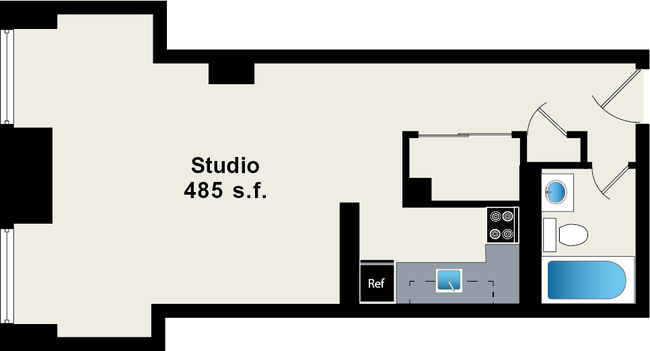 Floorplan - Reside on Wellington