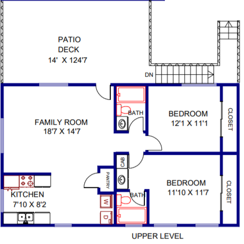 Floor Plan - 2201 Vanderbilt Ln