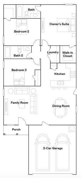 Open Floor Plan - 1227 Art Wall Wy