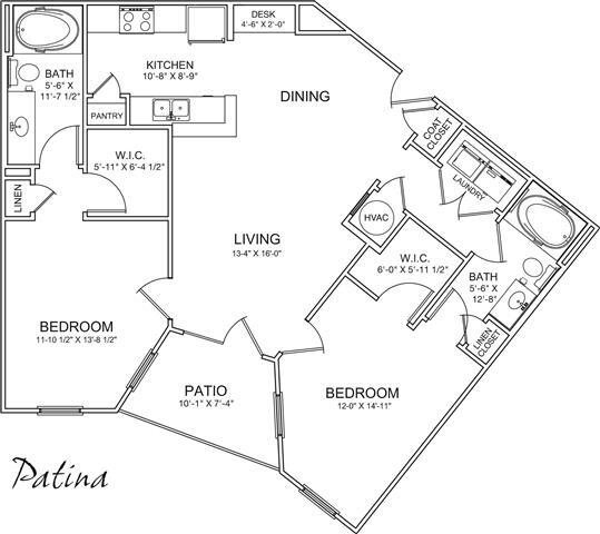 Floorplan - Vue at Embry Hills