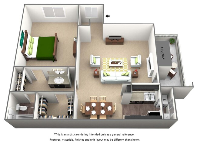 Floorplan - The Willows on Rosemeade