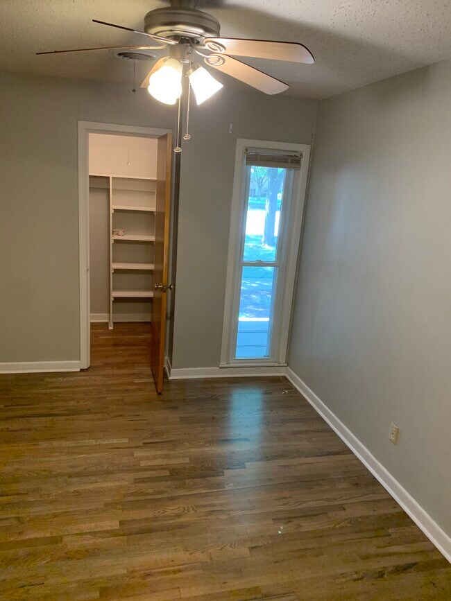 This is the third bedroom floors, refinished, 8/2023 - 4308 Olsen Blvd