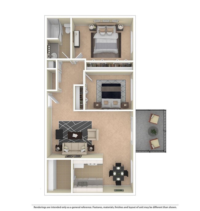 Floorplan - Georgetown Manor Apartments