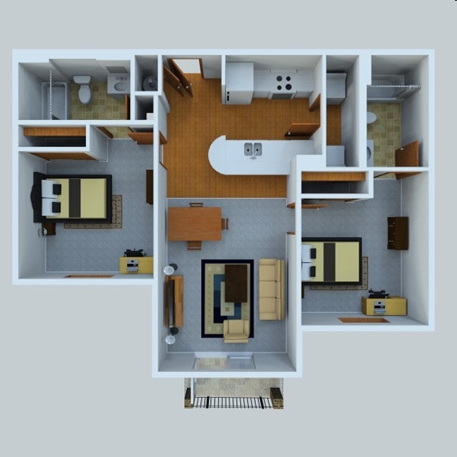 2BR/2BA - Traditions at South