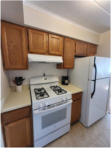 Gas stove and full size refrigerator - 1005 Woodrow Ave