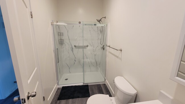 Hall bath shower - 3536 W 60th St