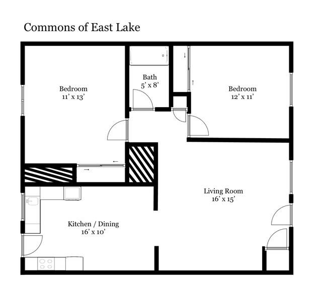 Floorplan - Commons of East Lake