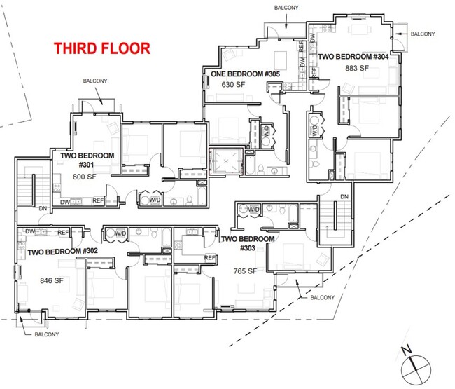 Floorplan - Bradbury Pointe Apartments