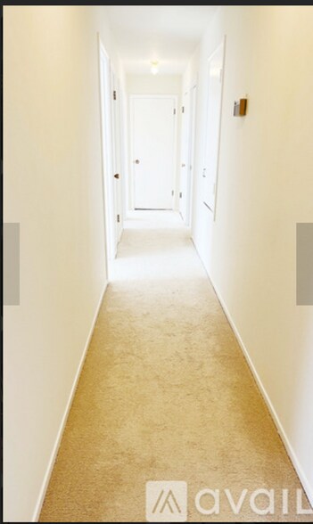 The hallway, with three storage spaces - 44 Reed Ranch Rd