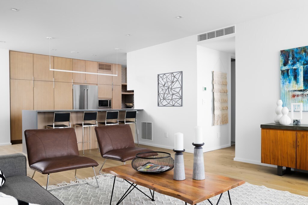 Kitchen and living space - 1801 Lavaca St