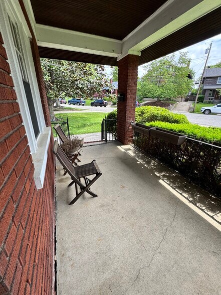 Enjoy your morning, coffee sitting on the large front porch in this beautiful neighborhood. - 45 Hartweg Ave