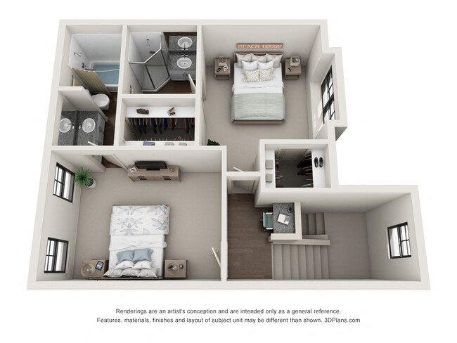 Floorplan - The Brownstones