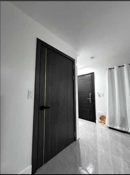 Laundry door (left) Entrance Door (right) - 551 11th Ave