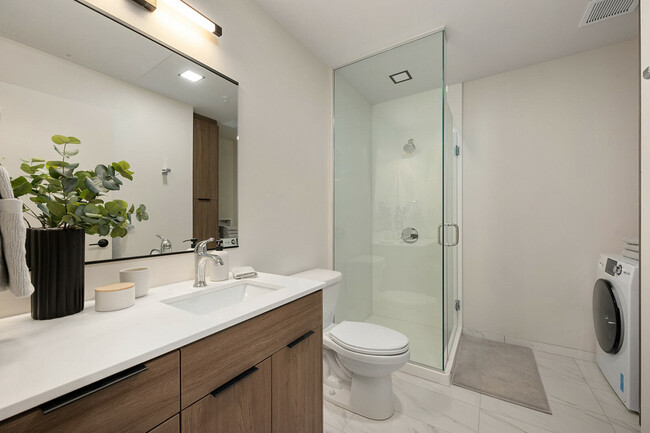 The Bathroom of the Script floor plan at Midland Lofts - Midland Lofts