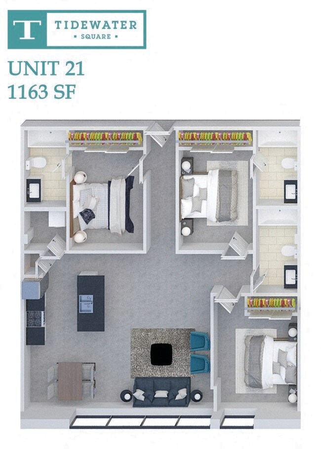 Floorplan - Tidewater Square