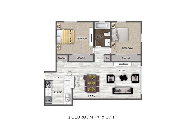 Floorplan - Riverside Flats