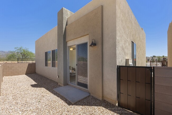 Two Bedroom Tortolita Floorplan Backyard - Casitas on Catalina