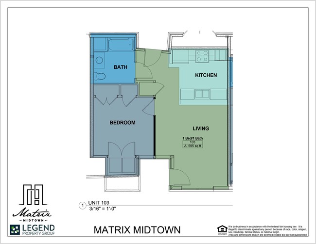 Floorplan - Matrix Midtown