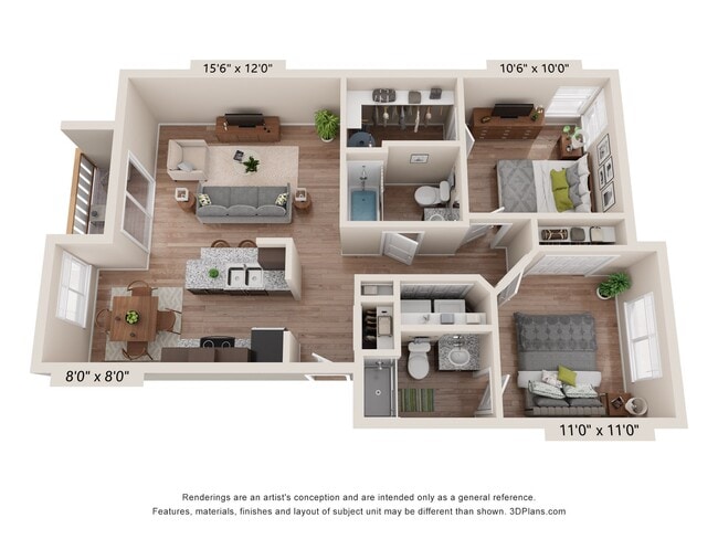 Floorplan - Willow Tree Place