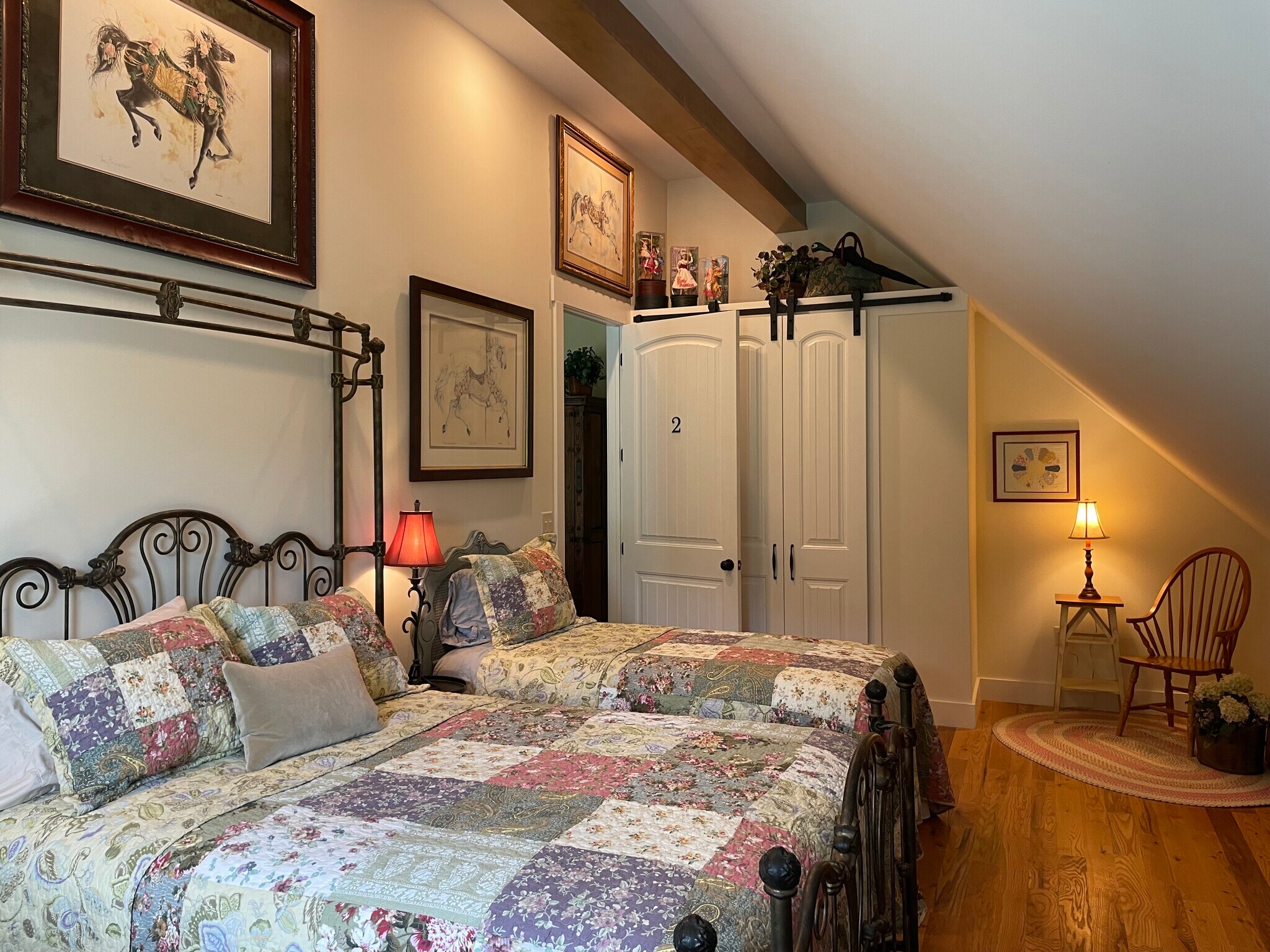 2nd bedroom with Queen and 2 Twin beds - 274 Little River Campground Rd