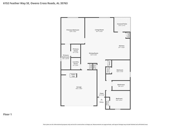 Building Photo - New Construction Home for Rent in Owens Cross Roads, AL!