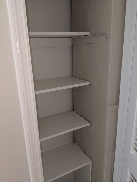 Linen closet in bath - 1822 A, Lela Lane