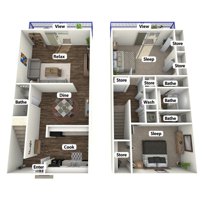 Floorplan - Woodland at Cascade
