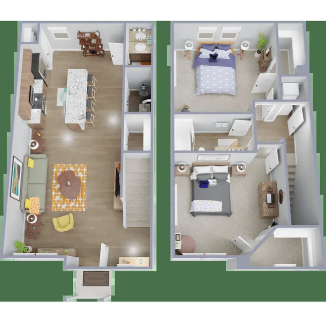 Floorplan - Villas at Pony Tracks