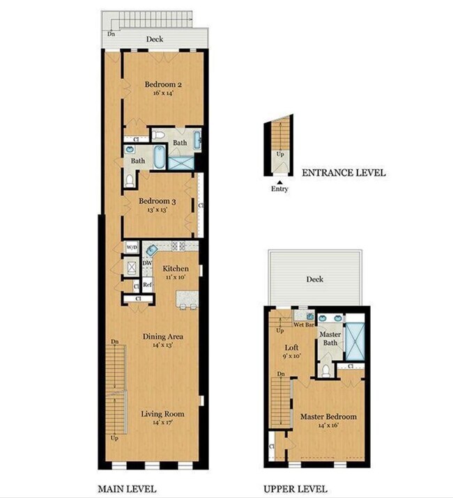 Building Photo - Beautiful 3 bed & Den + 3 Full Baths - Gorgeous upper level unit