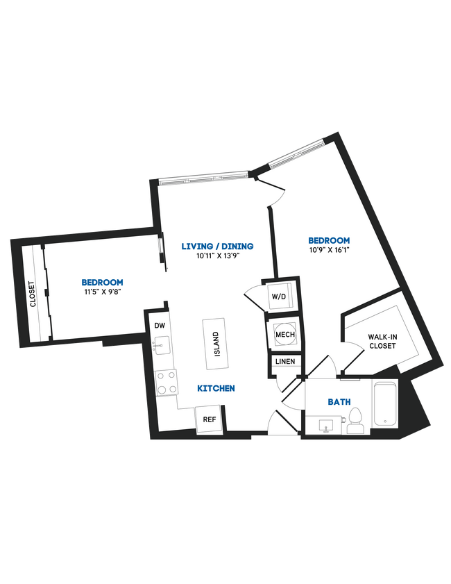 Floorplan - The Chase at Bryant Street