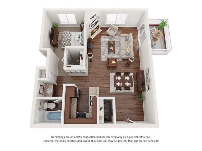 Floorplan - Marlon Manor Apts