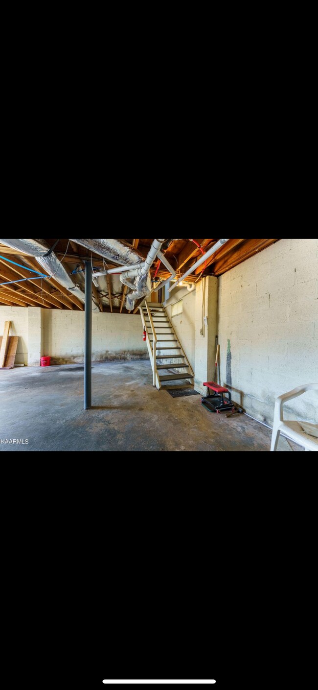 Unfinished basement - 1208 Pickwick Rd