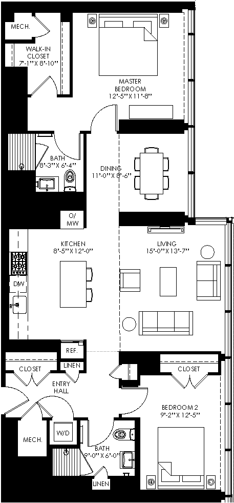 Floorplan - Apartments at Westlight