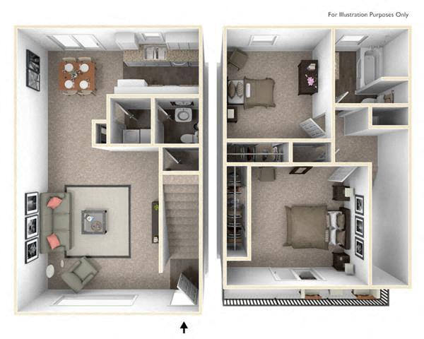 Floorplan - The Preston at Hillsdale